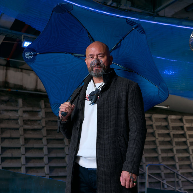 Graham Tipene and his BLUNT Umbrella collaboration