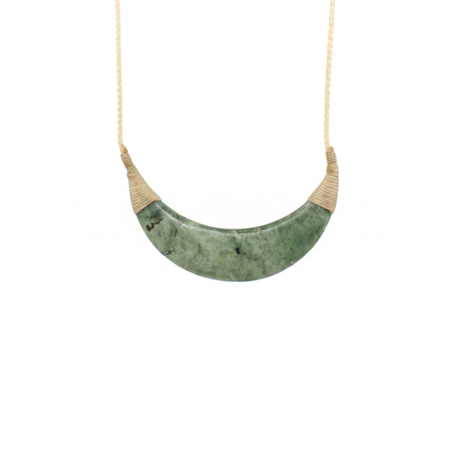 Crescent  Breastplate Pounamu Pendant | by Ric Moor