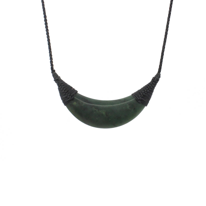 Crescent  Breastplate Pounamu Pendant | by Ric Moor