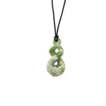 Double Twist Pounamu Pendant