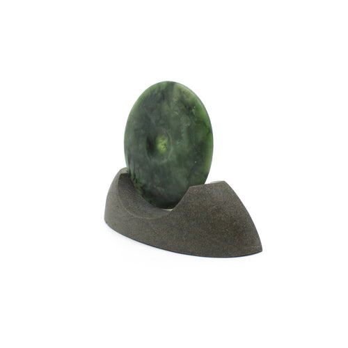 Perceivable light Pounamu Sculpture | by Ric Moor