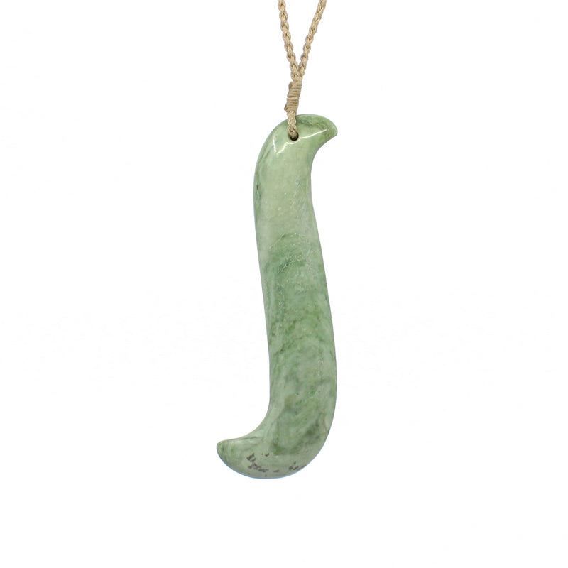Kapeu Pounamu Pendant | by Alex Sands