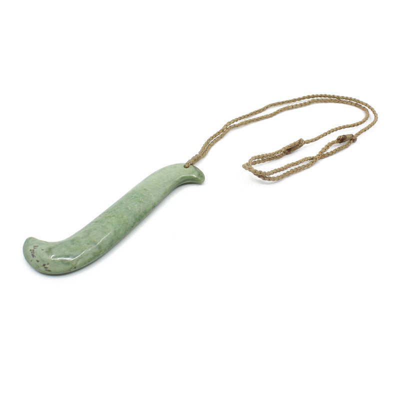 Kapeu Pounamu Pendant | by Alex Sands