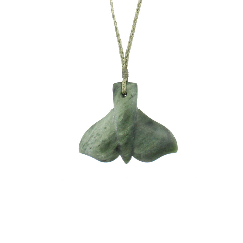 Whale Tail Pounamu Pendant