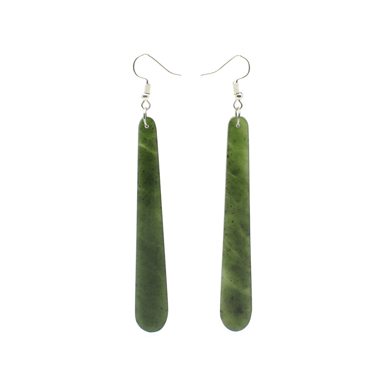 Pounamu Drop Earrings