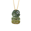 Hei Tiki Pounamu Pendant | by Alex Sands