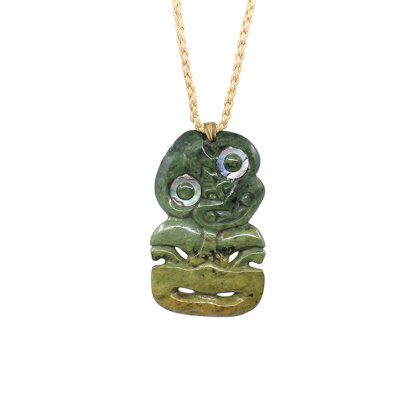 Hei Tiki Pounamu Pendant | by Alex Sands