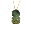Hei Tiki Pounamu Pendant | by Alex Sands