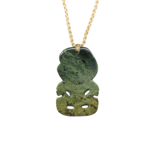 Hei Tiki Pounamu Pendant | by Alex Sands