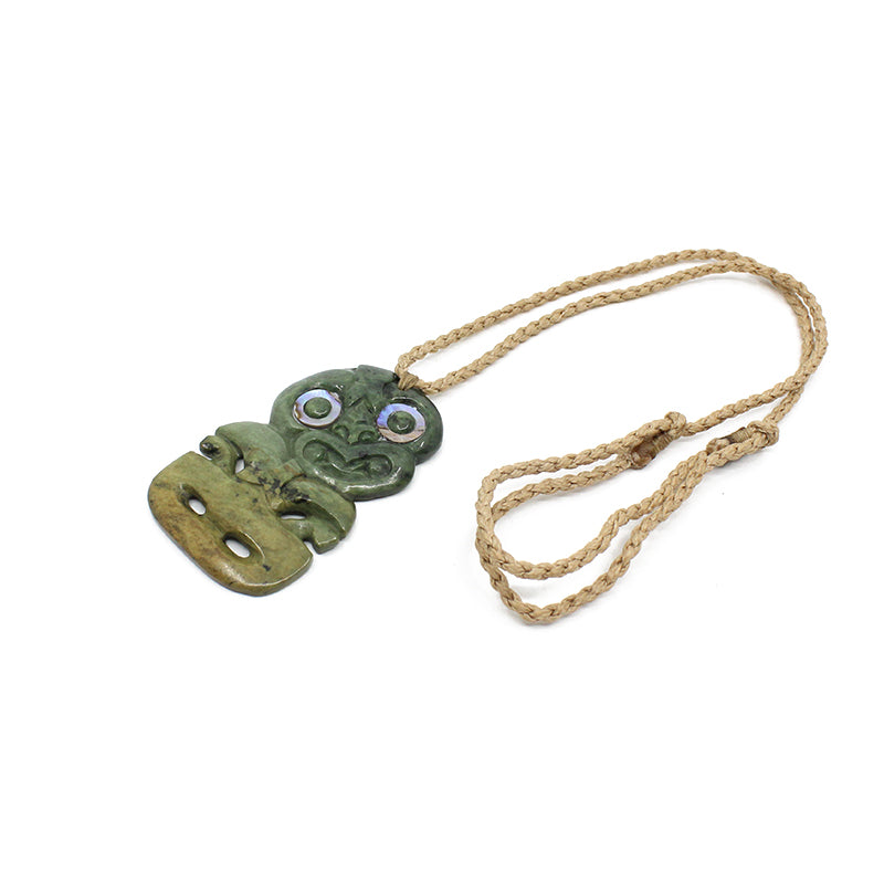 Hei Tiki Pounamu Pendant | by Alex Sands