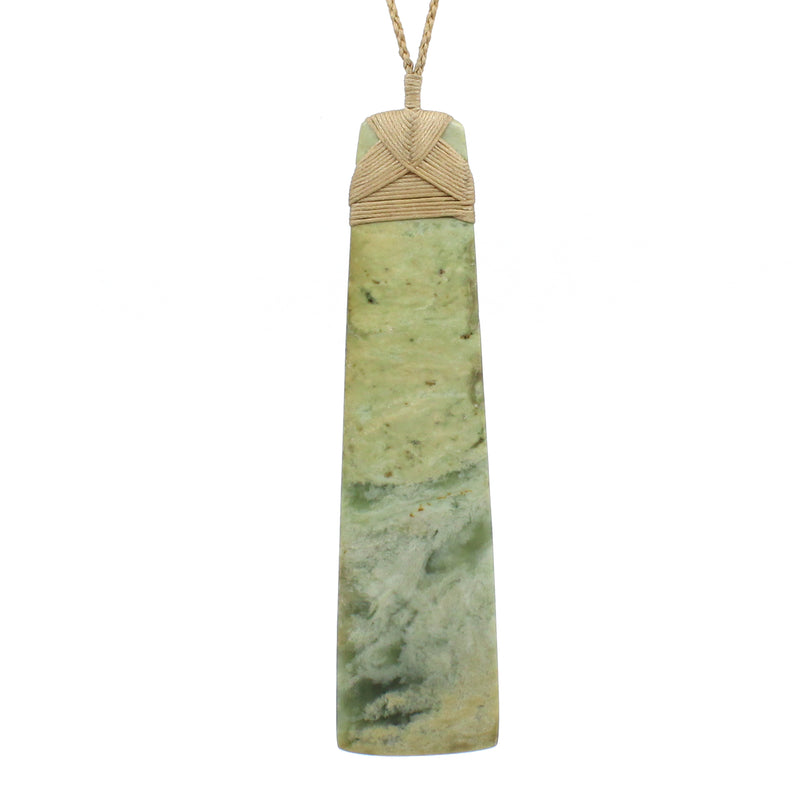 Toki Pounamu Pendant - Large | by Alex Sands