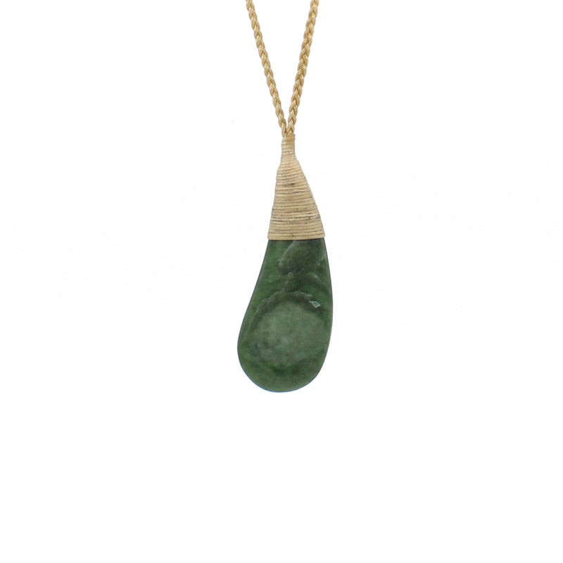 Roimata Pounamu Pendant | by Alex Sands