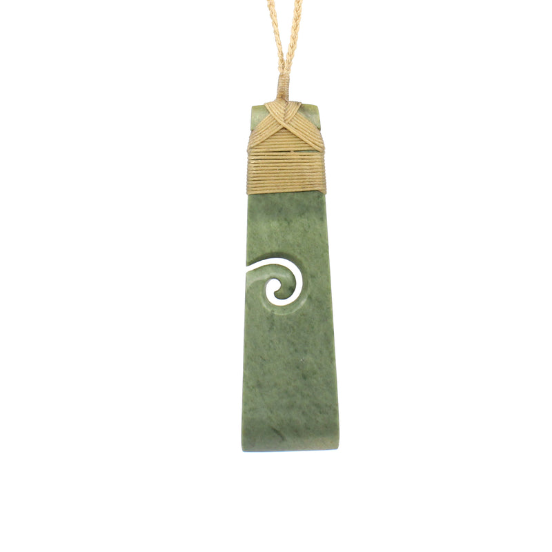 Toki with Koru Pounamu Pendant | by Alex Sands