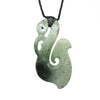 Manaia Pounamu Pendant - Large | by Sands Carving Studio