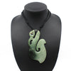 Manaia Pounamu Pendant - Large | by Sands Carving Studio