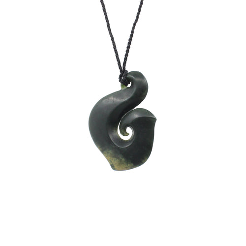 Hei Matau Pounamu Pendant | by Ric Moor