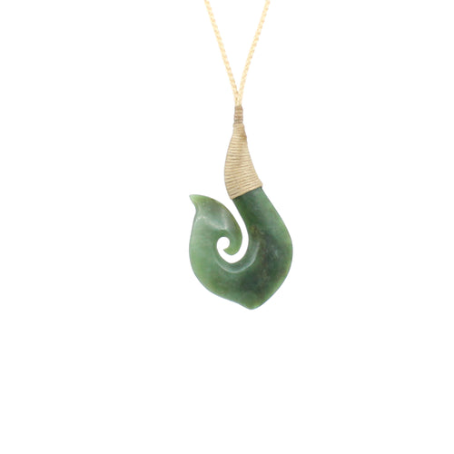 Hei Matau Pounamu Pendant | by Ric Moor