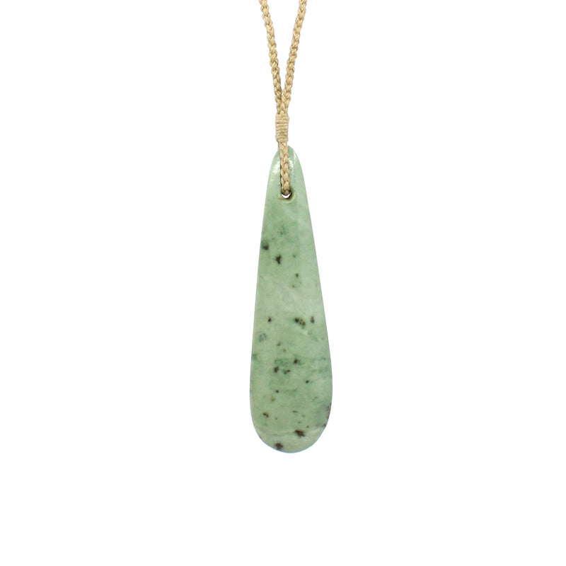 Roimata Pounamu Pendant | by Alex Sands