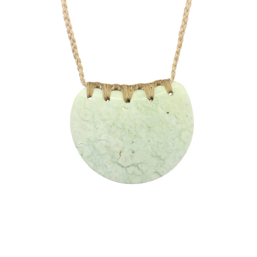 Breastplate Pounamu Pendant | by Sands Carving Studio