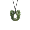 Pekapeka Pounamu Pendant | by Moreton Carvers