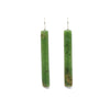 Pounamu Long Earrings | by Ric Moor