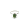 Cylinder Pounamu Ring  | by Ana Krakosky