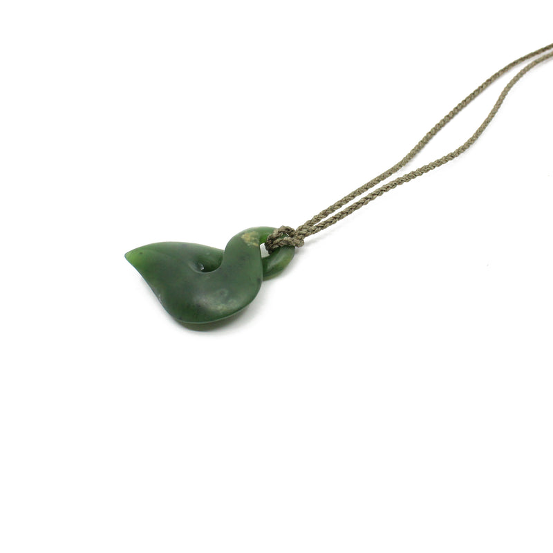 Twist Pounamu Pendant - Small | by Ric Moor