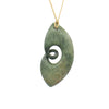 Ara I Te Ora - Path Of Life Pounamu Pendant | by Kerry Thompson