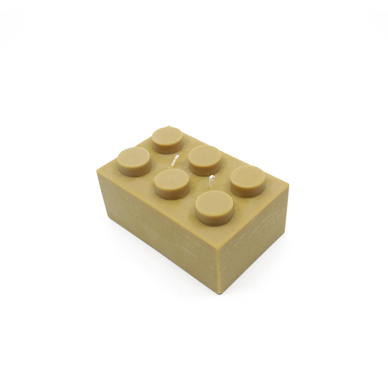 Brick  Candle - Yellow