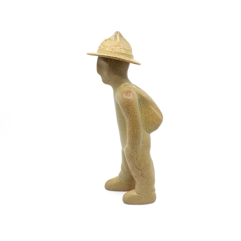 Ceramic Soldier with Lemon Squeezer Hat | by Bob Steiner