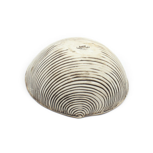 Cockle Shell Bowl - White | by McGlashen Pottery