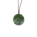 Disc with Koru Pounamu Pendant | by Ric Moor