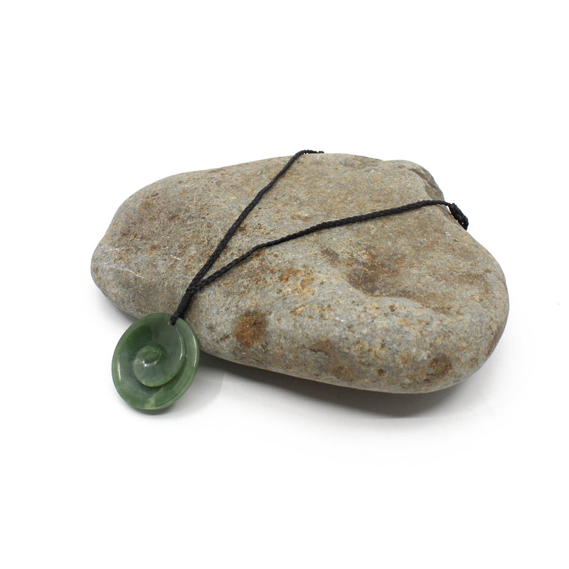 Disc with Koru Pounamu Pendant | by Alex Sands