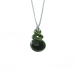 Double Twist Pounamu Pendant