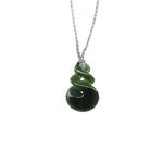 Double Twist Pounamu Pendant