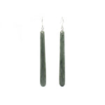 Pounamu Drop Earrings | by Alex Sands