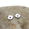 White Poppy Earrings | by Rainey Designs
