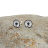 White Poppy Stud Earrings | by Rainey Designs
