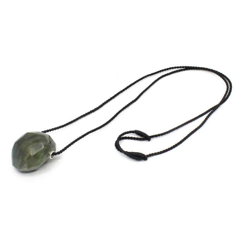 Facet Pounamu Pendant | by Ana Krakosky