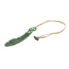 Feather with Koru Pounamu Pendant | by Kerry Thompson