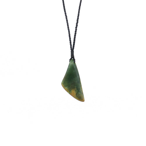 Freeform Pounamu Pendant - Small | by Ric Moor