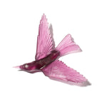 Glass Korimako / Bellbird Wall Sculpture  | by Luke Jacomb Studio