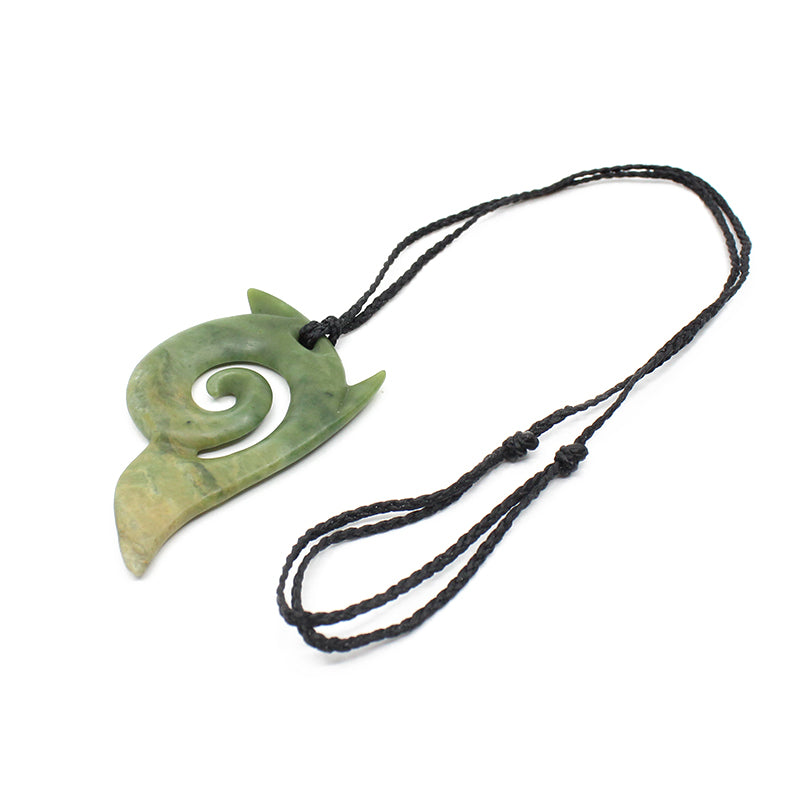 Hei Matau with Koru Pounamu Pendant