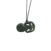 Hei Tiki Pounamu Pendant | by Deane Moreton