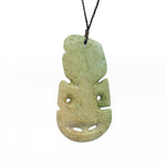 Hei Tiki Pounamu Pendant - Large