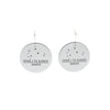 Hiwa-I-Te-Rangi I Round Earrings | by Nichola Te Kiri