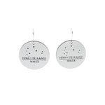 Hiwa-I-Te-Rangi I Round Earrings | by Nichola Te Kiri