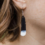 Huia Feather Earrings | by Remix Plastic