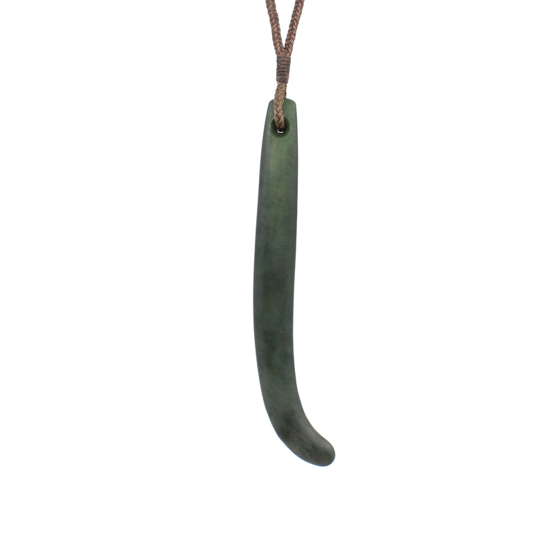 Kapeu  Pounamu Pendant | by Karaitiana Akroyd