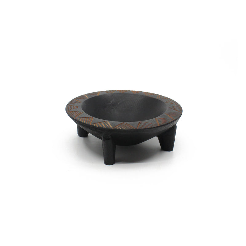 Kava Bowl / Tanoa - Black - 13.5cm